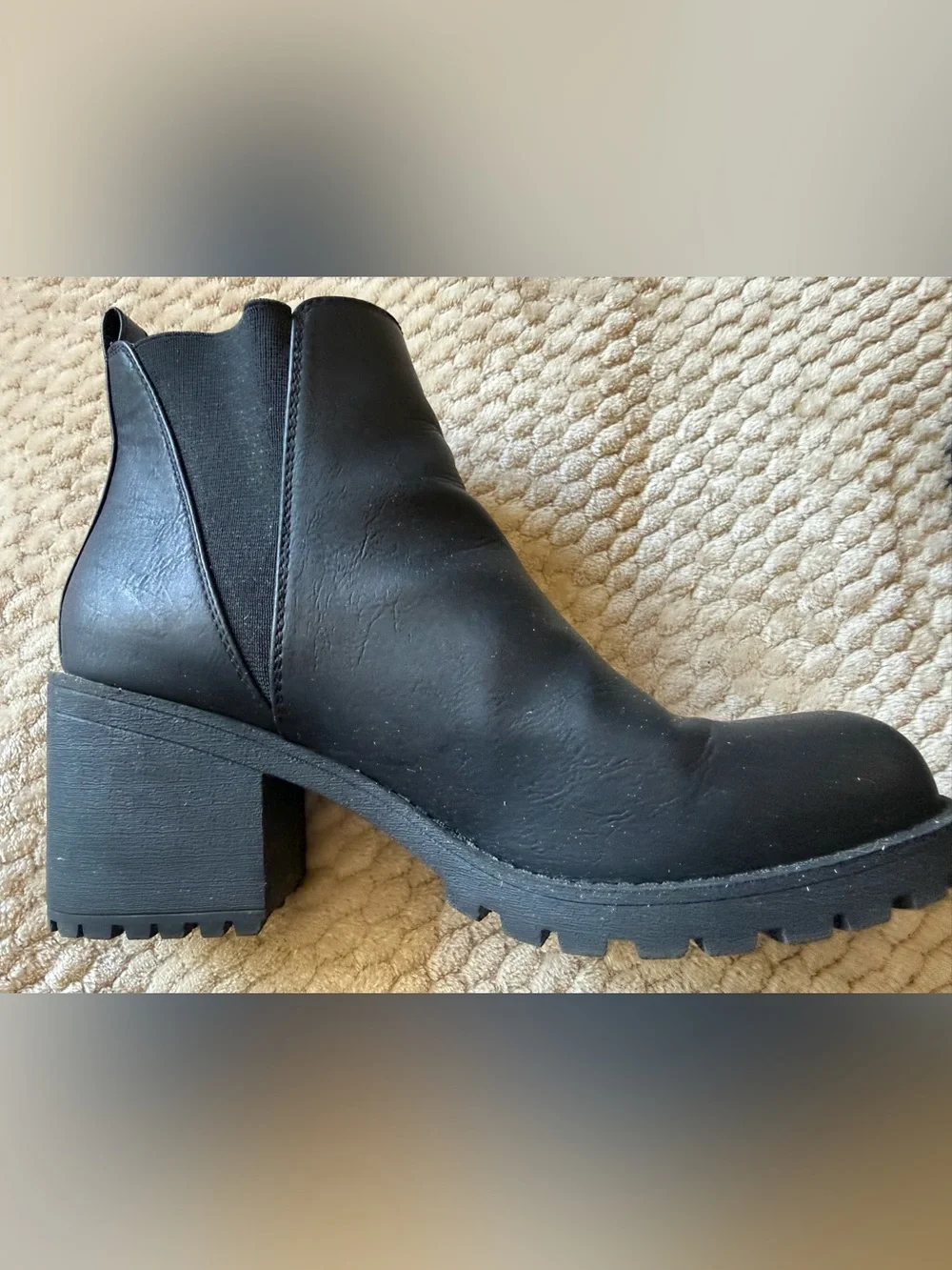 Dirty Laundry Women’s Black Chelsea Ankle Boots - Classic Slip-On Style